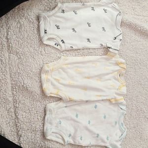 3 pack boy onesies